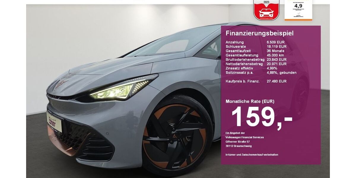 Cupra Born 23.100 km 27.480 &euro; Albbruck 79774