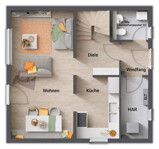 Einfamilienhaus Satow - 4 Zimmer, 106 m&sup2;, 184.290&euro; | Angebot:26202390