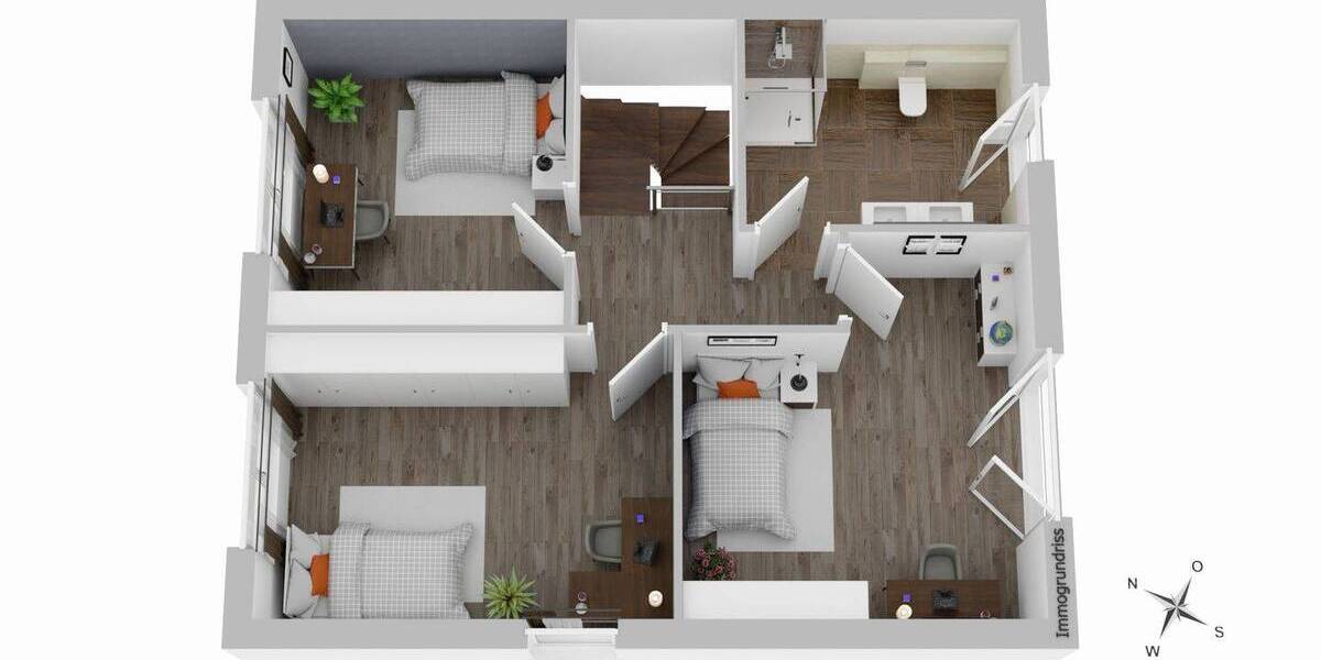 Doppelhaushälfte Kirchlinteln Kükenmoor - 5 Zimmer, 131 m&sup2;, 480.000&euro; | Angebot:26499664