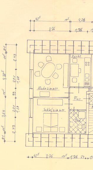 Gemütliche Dachgeschosswohnung mit Einbauküche in zentraler, dennoch ruhiger Lage von Ostgroßefehn 2 zimmer