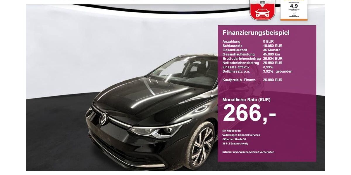 VW Golf 17.700 km 25.880 &euro; Albbruck 79774