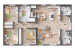 Bungalow Habichtswald Dörnberg - 6 Zimmer, 139 m&sup2;, 373.790&euro; | Angebot:25738089