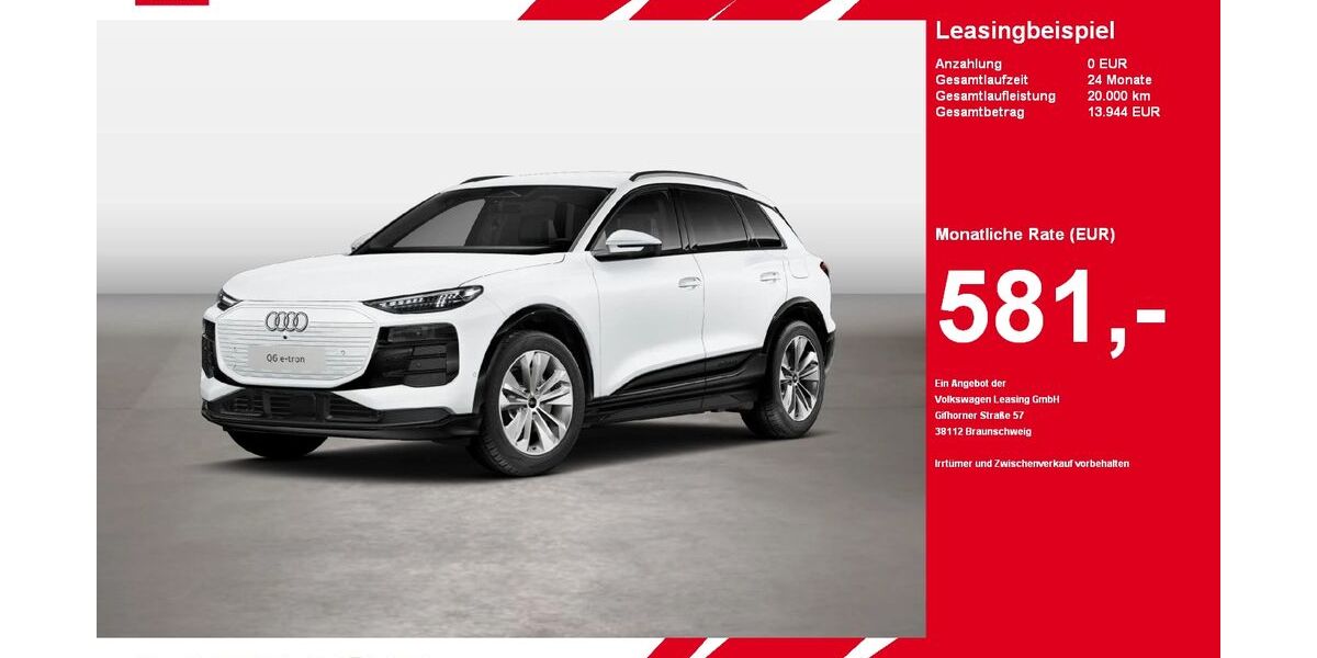 Audi Q6 e-tron 13.078 km 59.945 &euro; Gütersloh 33330