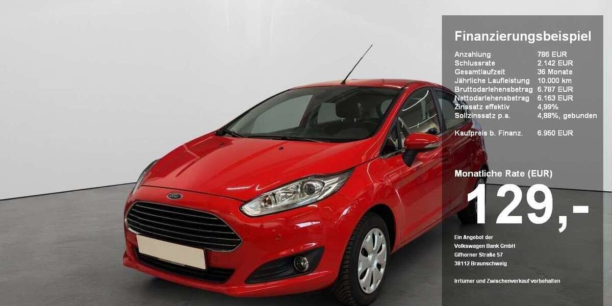 Ford Fiesta 78.844 km 6.949 &euro; Regensburg 93055