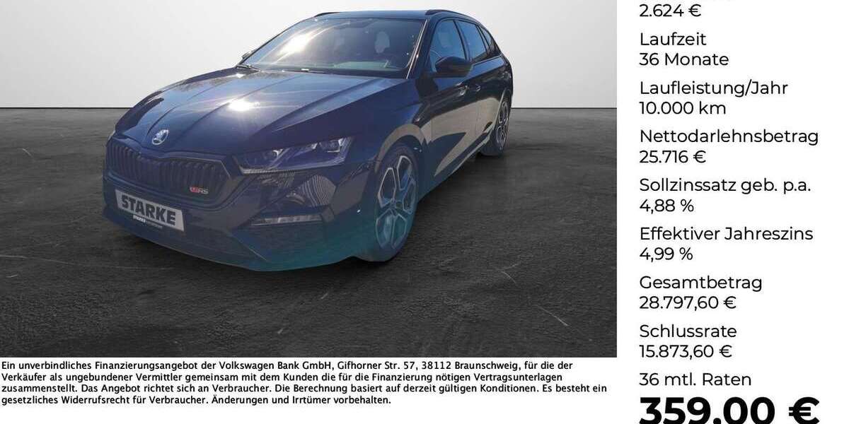 Skoda Octavia 94.489 km 28.340 &euro; Georgsmarienhütte 49124