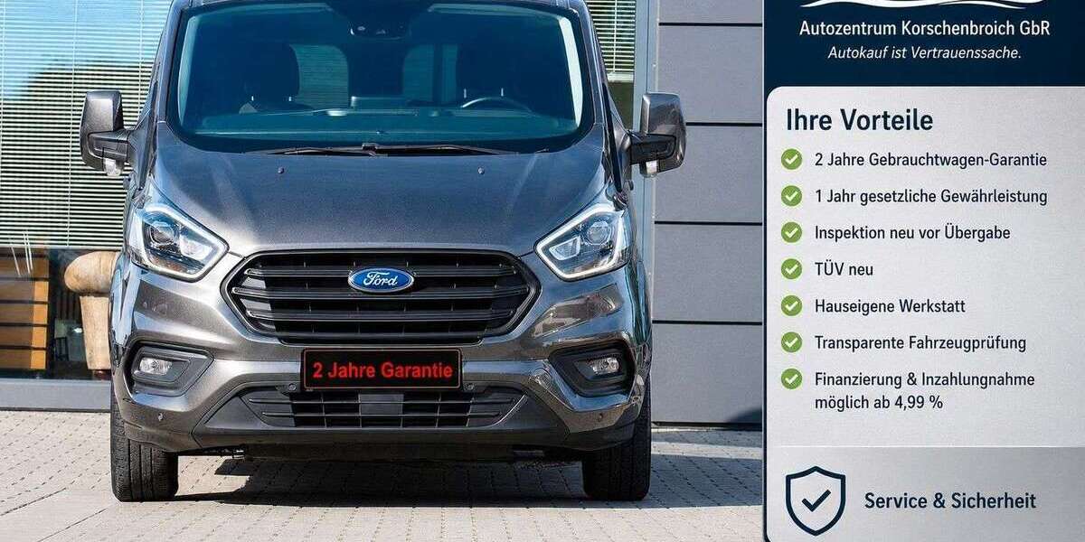 Ford Transit Custom 150.000 km 24.980 &euro; Korschenbroich 41352
