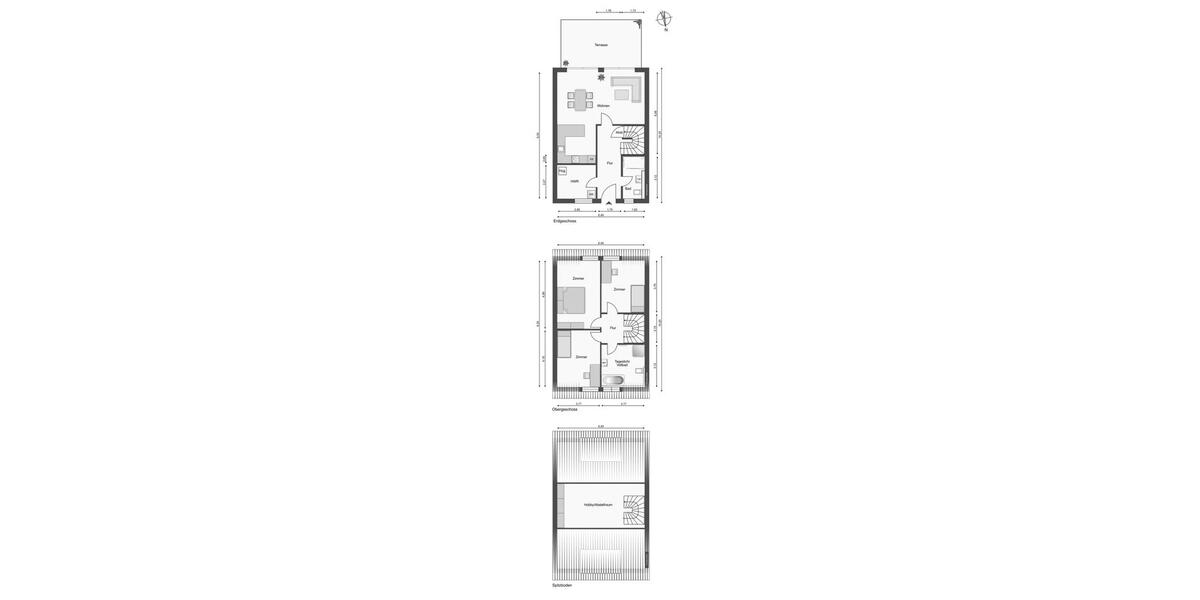 Doppelhaushälfte Neumünster Brachenfeld/Ruthenberg - 4 Zimmer, 120 m&sup2;, 409.500&euro; | Angebot:25844062