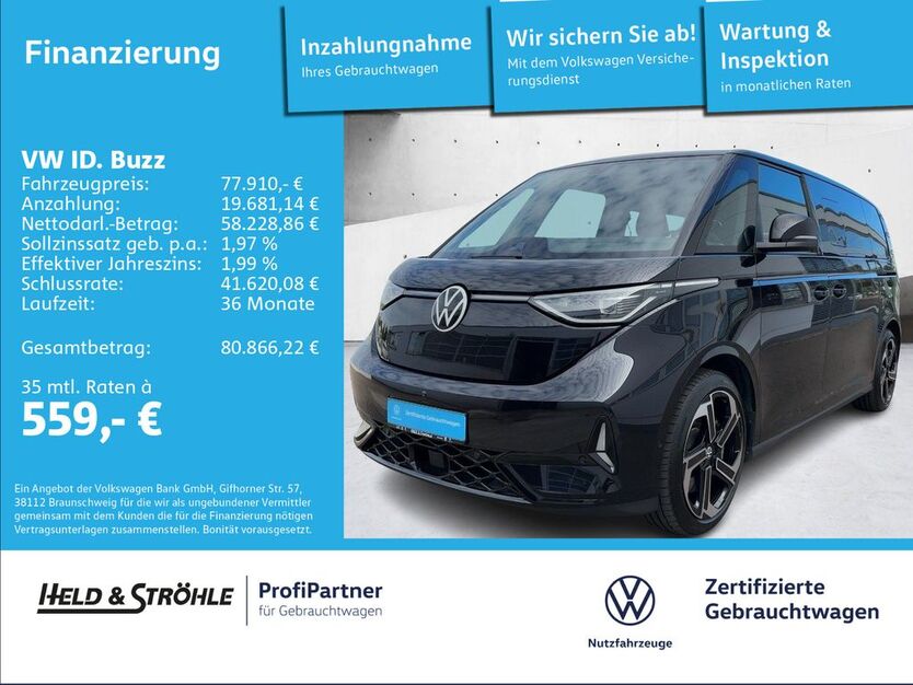 VW ID. Buzz 11.300 km 77.910 € Ulm 89079
