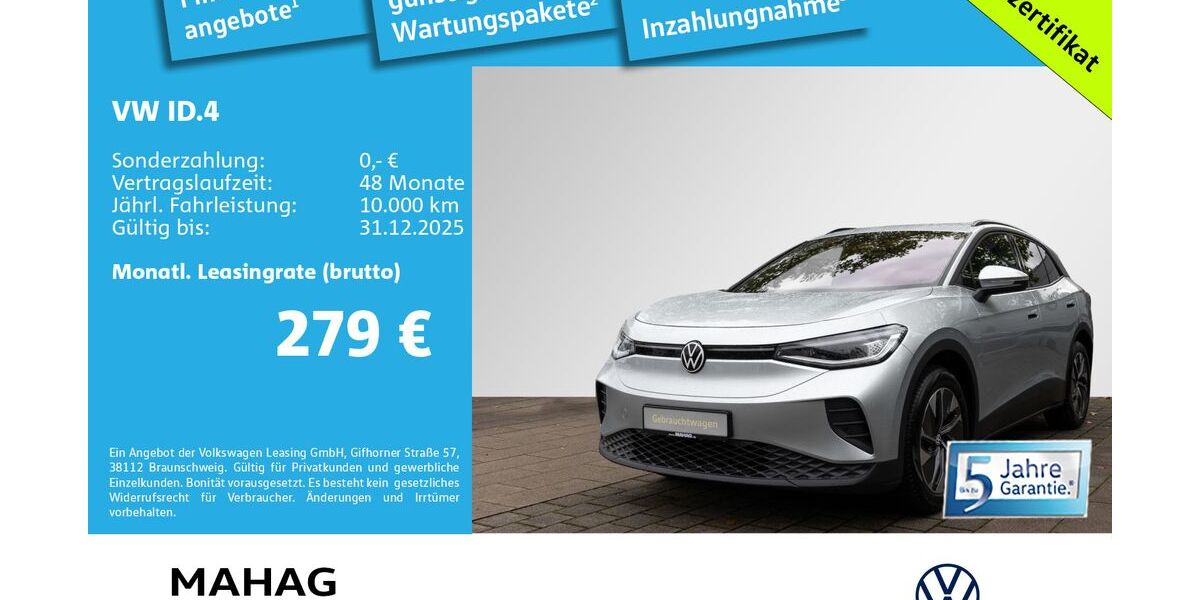 VW ID.4 7.509 km 33.497 &euro; Ottobrunn 85521