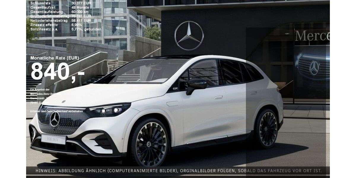Mercedes-Benz EQE SUV 11.158 km 77.890 &euro; Celle 29227