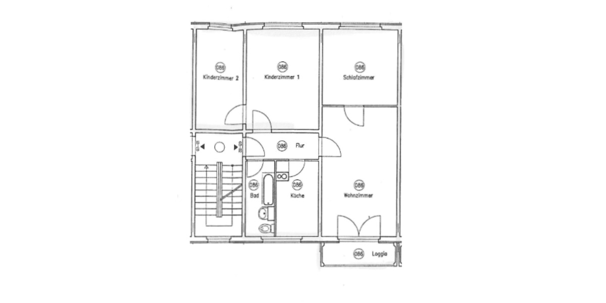 Etagenwohnung Dresden Leubnitz-Neuostra - 4 Zimmer, 78 m&sup2;, 199.900&euro; | Angebot:26816626