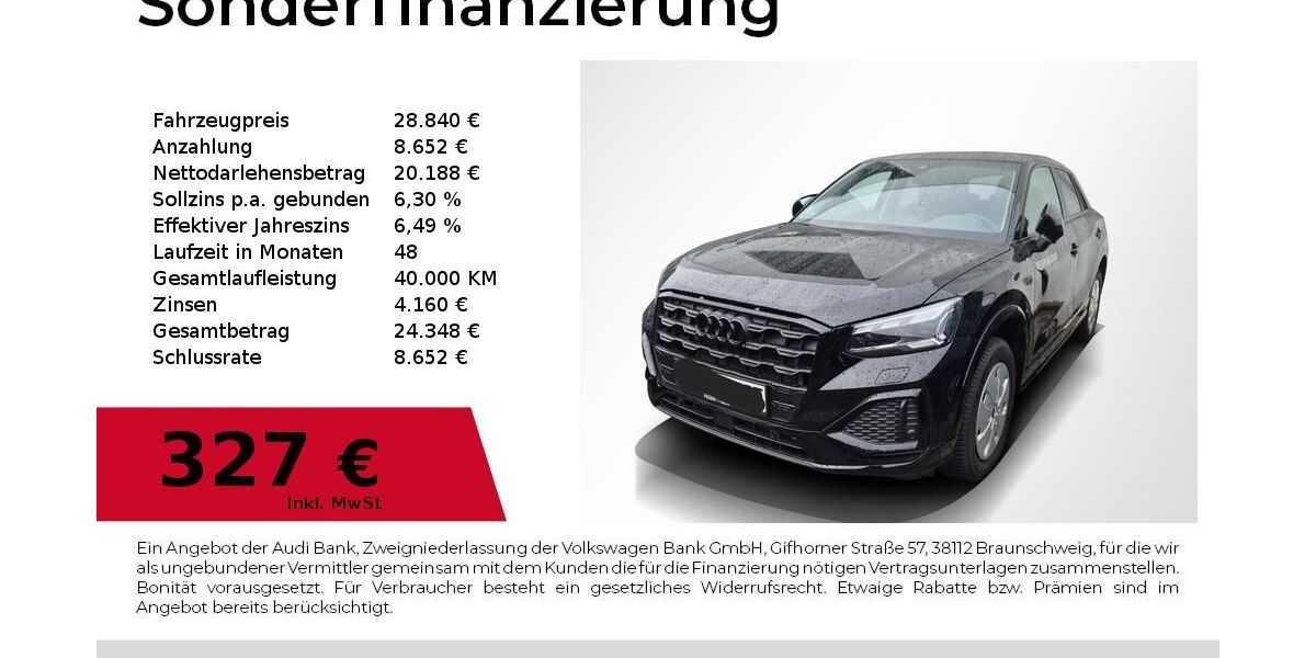 Audi Q2 11.990 km 28.840 &euro; Nürnberg 90411