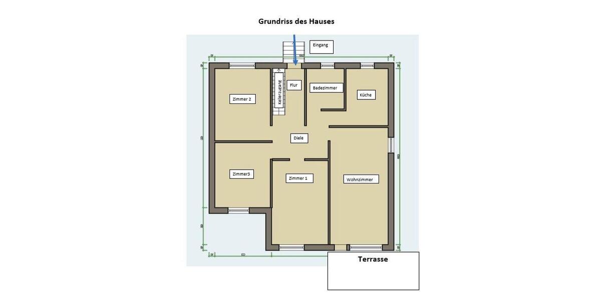 Einfamilienhaus Wusterhausen/Dosse Dosse - 4 Zimmer, 107 m&sup2;, 250.000&euro; | Angebot:26413999