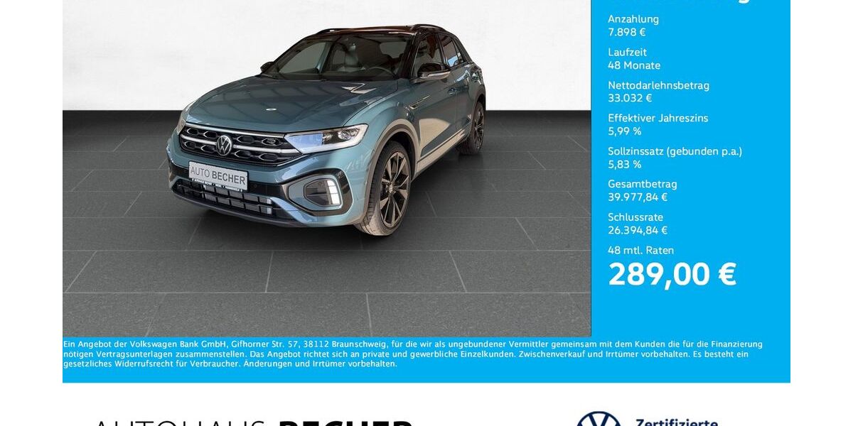 VW T-Roc 3.500 km 40.930 &euro; Wesel 46485