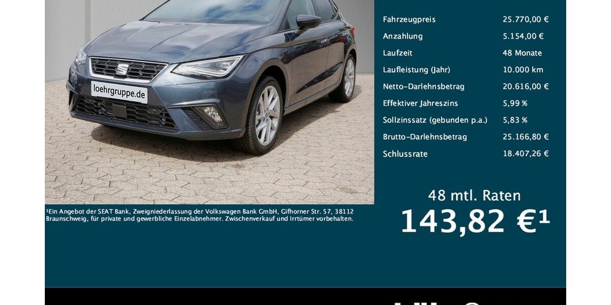 Seat Ibiza 3.990 km 24.990 &euro; Meckenheim / Bonn 53340