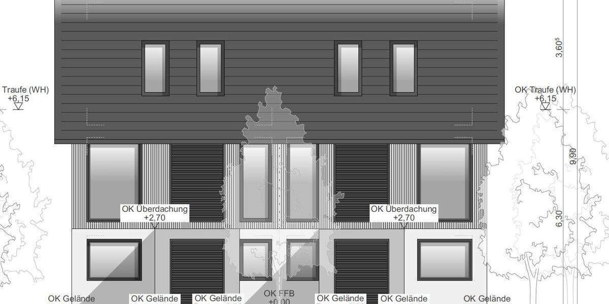 Ramerberg - KfW 40+ Neubau-Doppelhaushälfte 4 zimmer