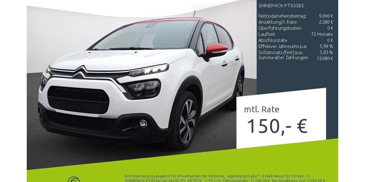 Citroen C3 47.903 km 11.280 &euro; Stuhr 28816