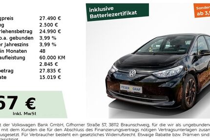 VW ID.3 31.614 km 26.950 &euro; Bernburg 06406