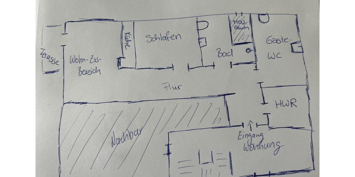 Erdgeschoßwohnung Jever - 2 Zimmer, 65 m&sup2;, 805&euro; | Angebot:26322890