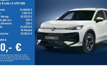 VW T-Roc 12.852 km 33.480 &euro; Göttingen 37081