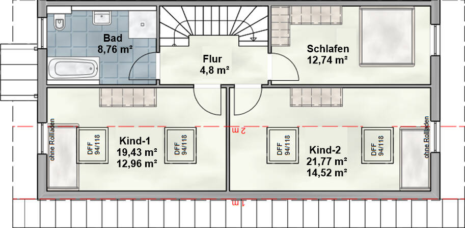 Doppelhaushälfte Füssen Weißensee - 5 Zimmer, 127 m&sup2;, 832.000&euro; | Angebot:25768182
