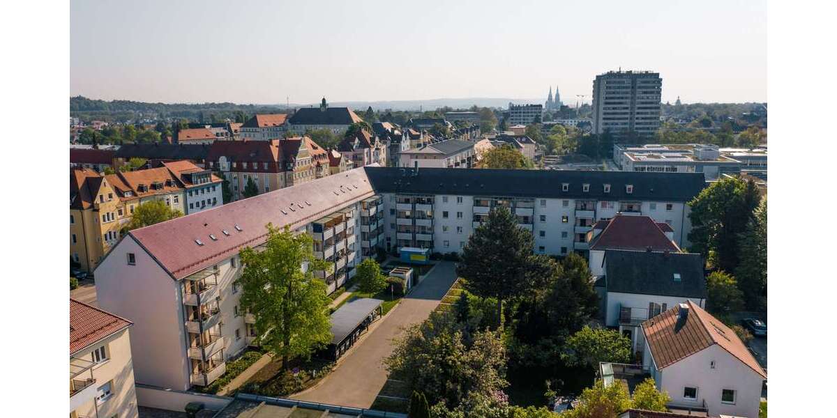 Etagenwohnung Regensburg Königswiesen - 2 Zimmer, 48 m&sup2;, 536&euro; | Angebot:26885469