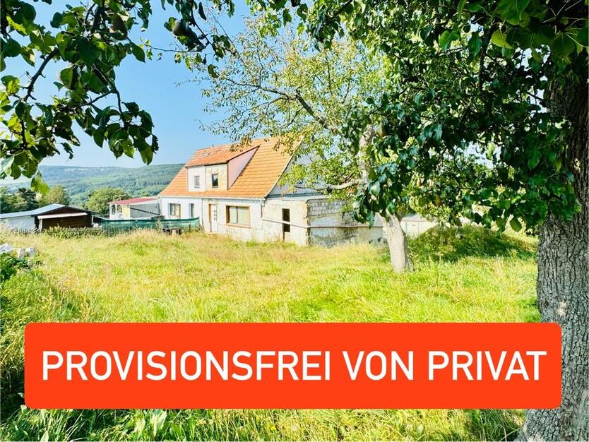 Doppelhaushäfte mit Potenzial in der Rhön | Ideal für Handwerker