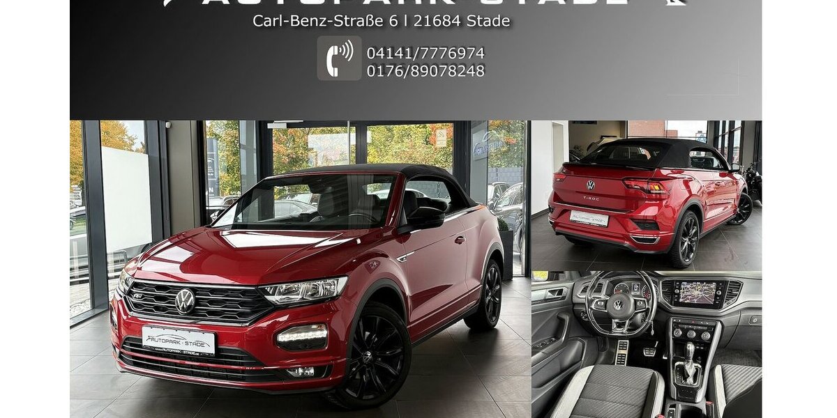 VW T-Roc R-Line DSG 1.5 TSI ACT Kamera Assist. 1.Hd 98.500 km 19.999 € Stade 21682