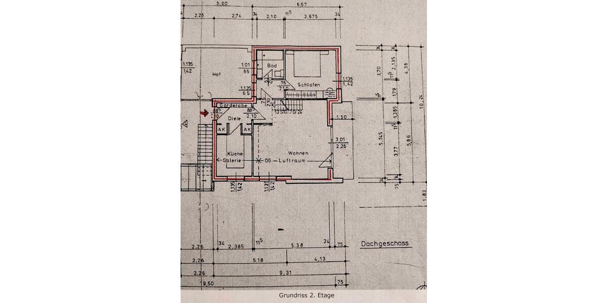 Maisonettenwohnung Itzehoe - 3.5 Zimmer, 96 m&sup2;, 900&euro; | Angebot:26663486
