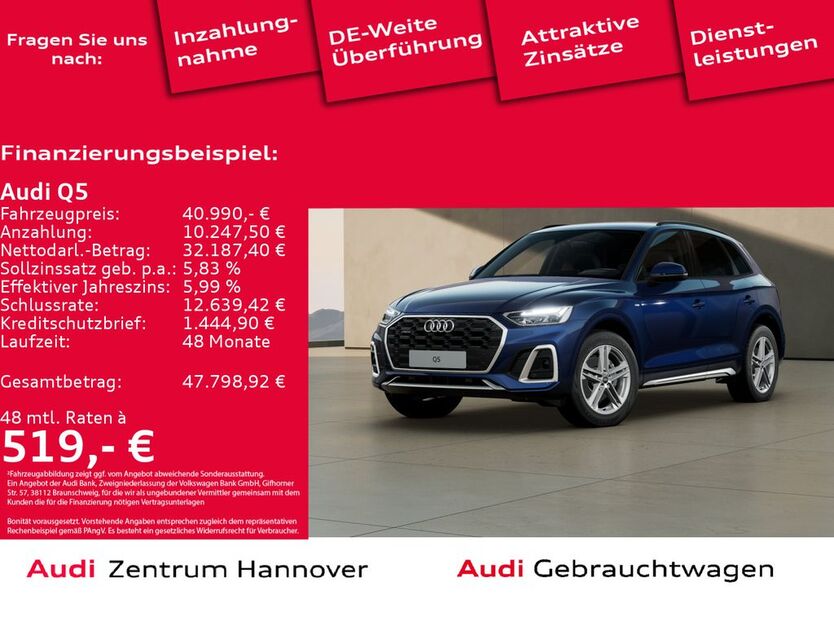 Audi Q5 28.579 km 40.990 € Hannover 30179