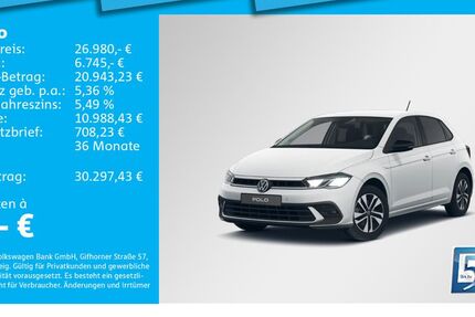 VW Polo 4.439 km 26.980 &euro; München 80935