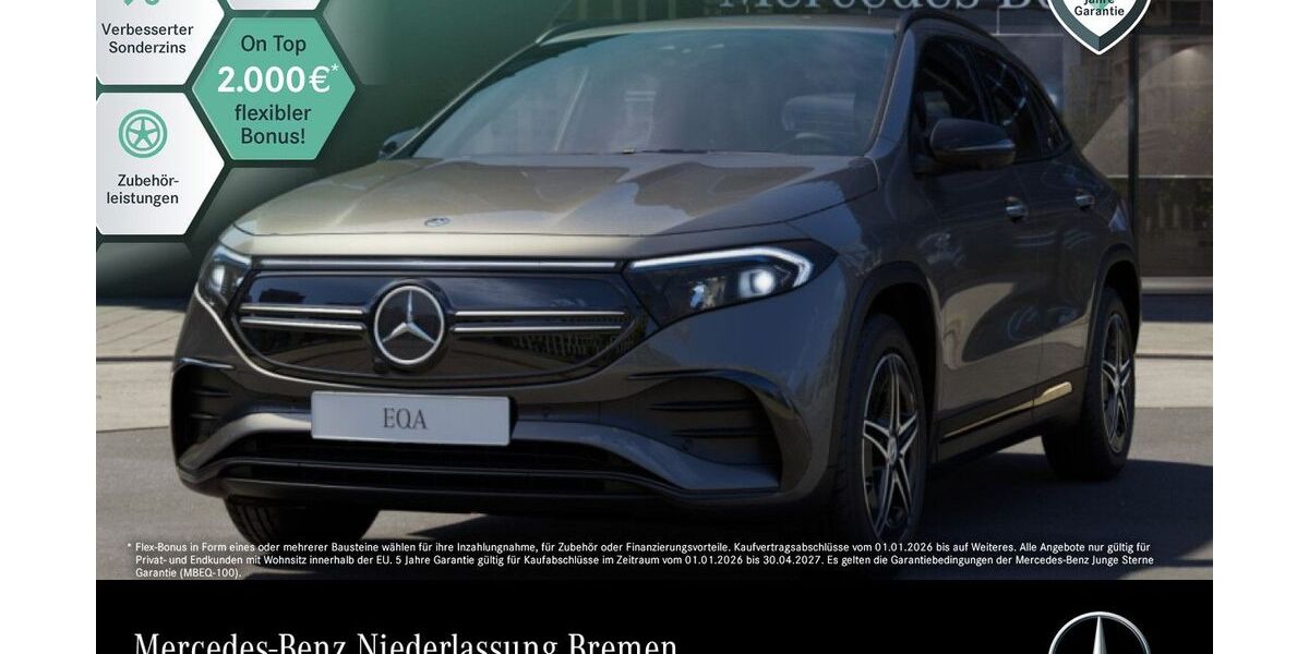 Mercedes-Benz EQA 21.231 km 38.490 &euro; Bremen 28307