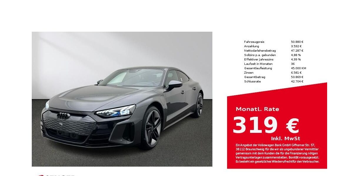 Audi e-tron GT 69.680 km 47.880 &euro; Lingen 49809