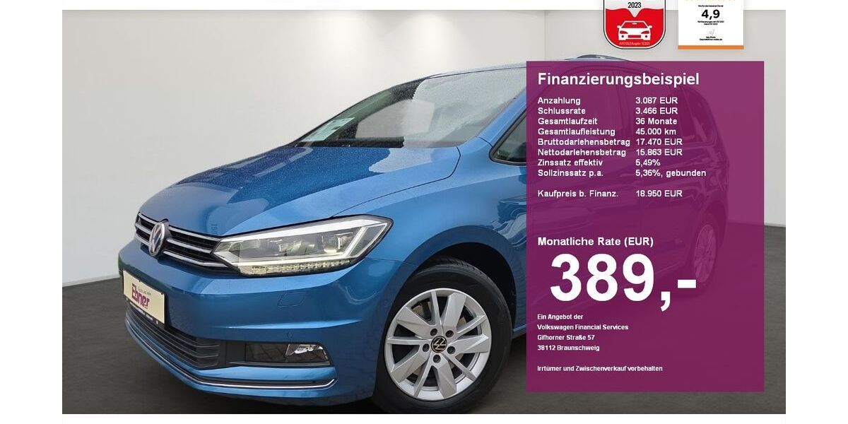 VW Touran 49.980 km 18.480 &euro; Albbruck 79774
