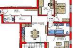 Etagenwohnung Senden Ay - 4 Zimmer, 97 m&sup2;, 1.370&euro; | Angebot:25898967
