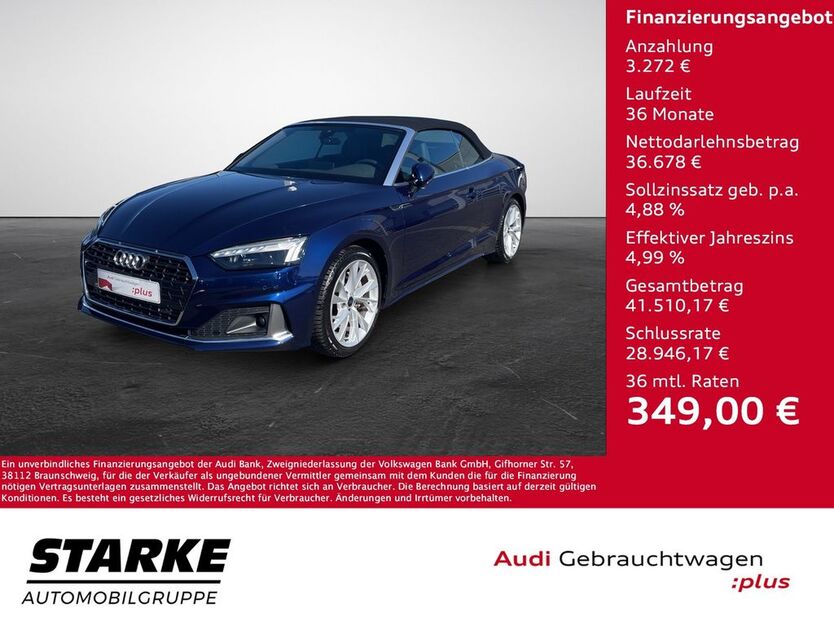 Audi A5 15.990 km 39.950 € Vechta 49377