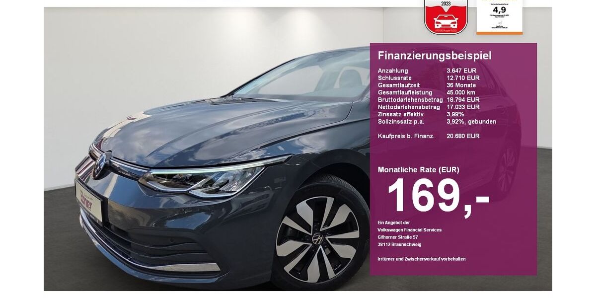 VW Golf 23.500 km 20.680 &euro; Albbruck 79774