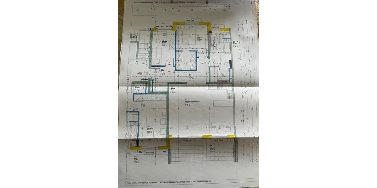 Erdgeschoßwohnung Schopfheim - 3 Zimmer, 98 m&sup2;, 1.540&euro; | Angebot:26350187