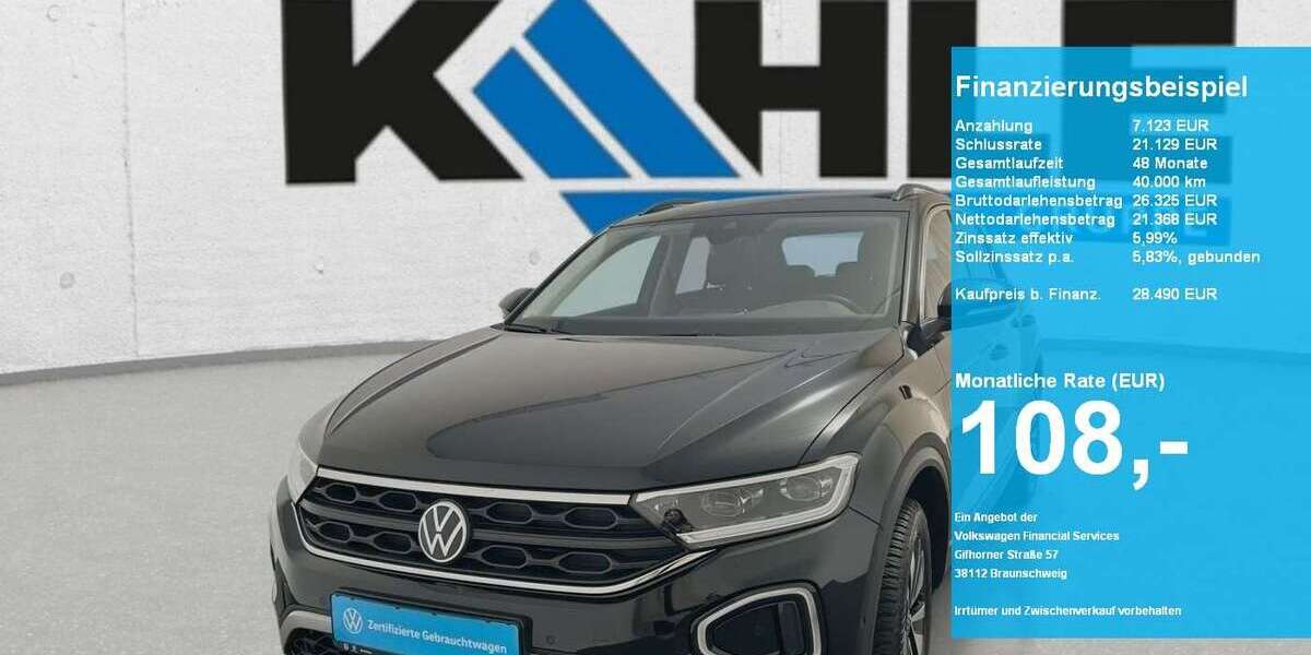 VW T-Roc 25.410 km 28.490 &euro; Walsrode 29664