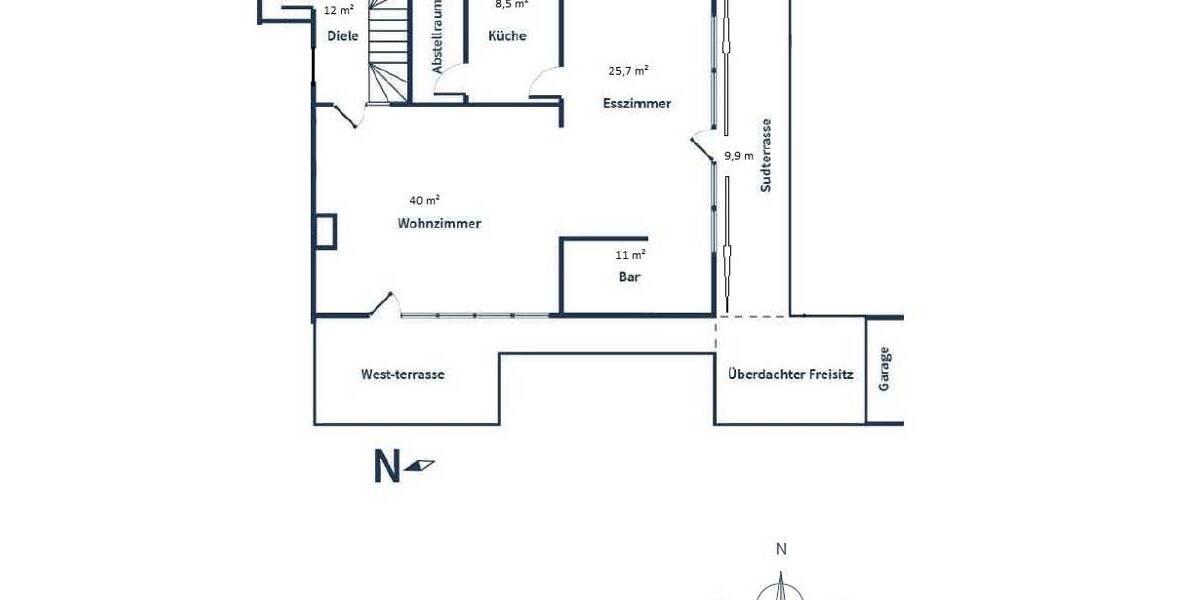 Großartiges Ein-Familie-Haus mit Einliegerwohnung in Schloß Ricklingen zu vermieten 5 zimmer