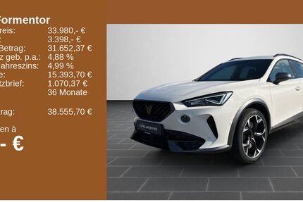 Cupra Formentor 25.115 km 32.380 € Bingen / Rhein 55411