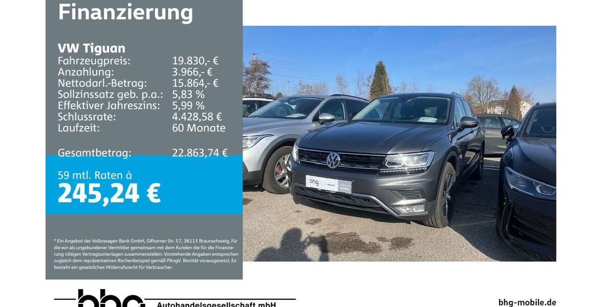 VW Tiguan 102.000 km 19.830 &euro; Freudenstadt 72250