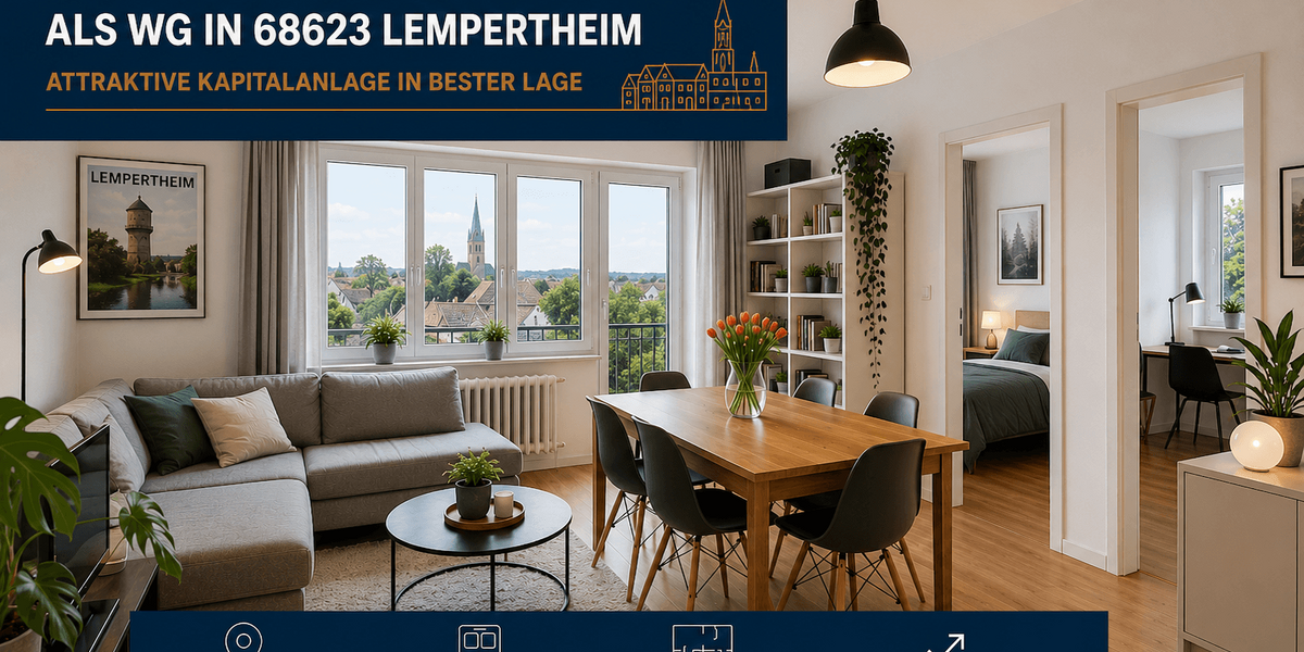 Etagenwohnung Lampertheim - 3 Zimmer, 83 m&sup2;, 272.200&euro; | Angebot:26902211