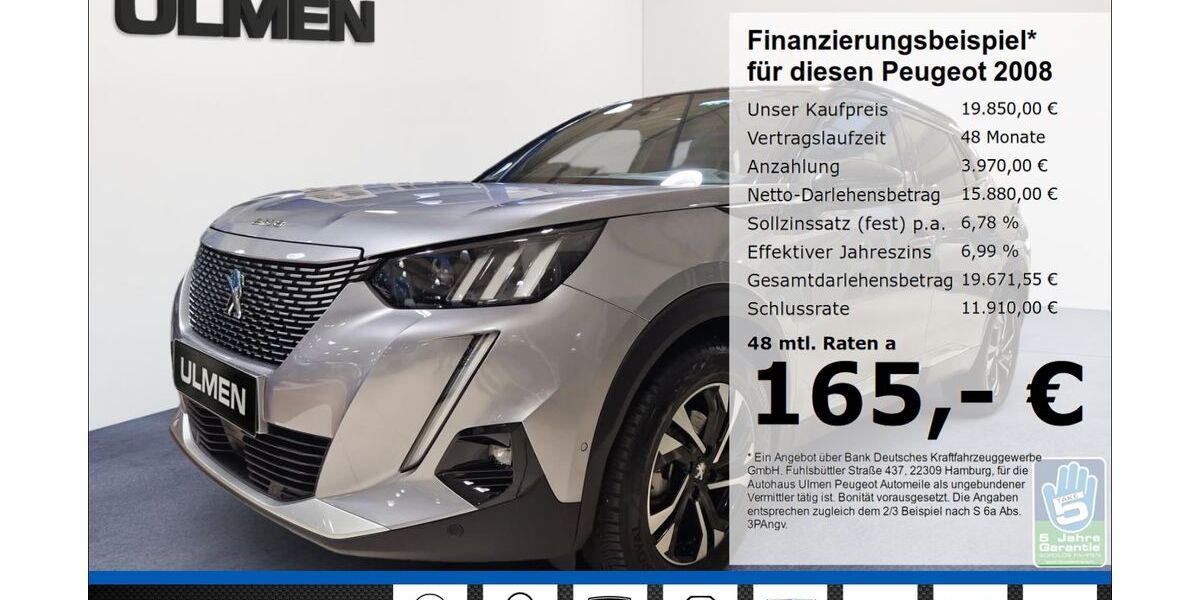 Peugeot 2008 24.108 km 19.850 &euro; Düsseldorf 40233