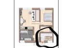 Etagenwohnung Altenbeken - 4 Zimmer, 88 m&sup2;, 959&euro; | Angebot:26103040