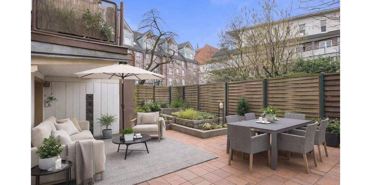 Terrassenwohnung Bottrop Stadtmitte - 3 Zimmer, 84 m&sup2;, 114.900&euro; | Angebot:25686931