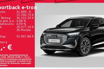 Audi Q4 e-tron 25.125 km 51.889 &euro; Eching 85386