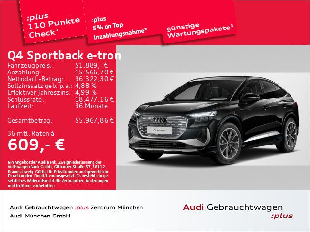 Audi Q4 e-tron 25.125 km 51.889 &euro; Eching 85386