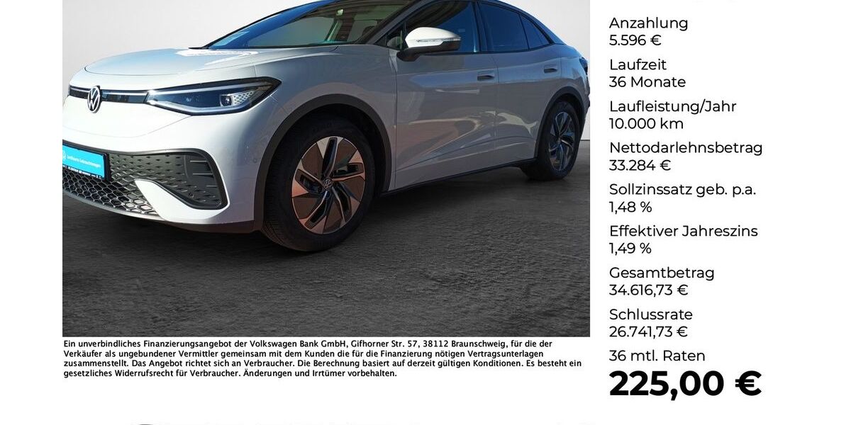 VW ID.5 10.445 km 37.980 &euro; Versmold 33775