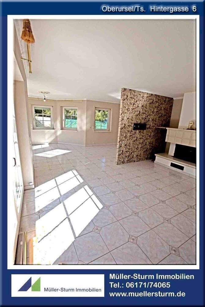 OBERURSELTs. Große EG-Wohnung mit riesigem Garten (Im 2-FH!!)